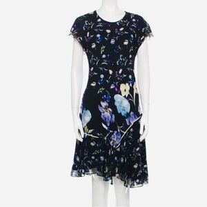 3.1 Phillip Lim 100% silk floral mini dress